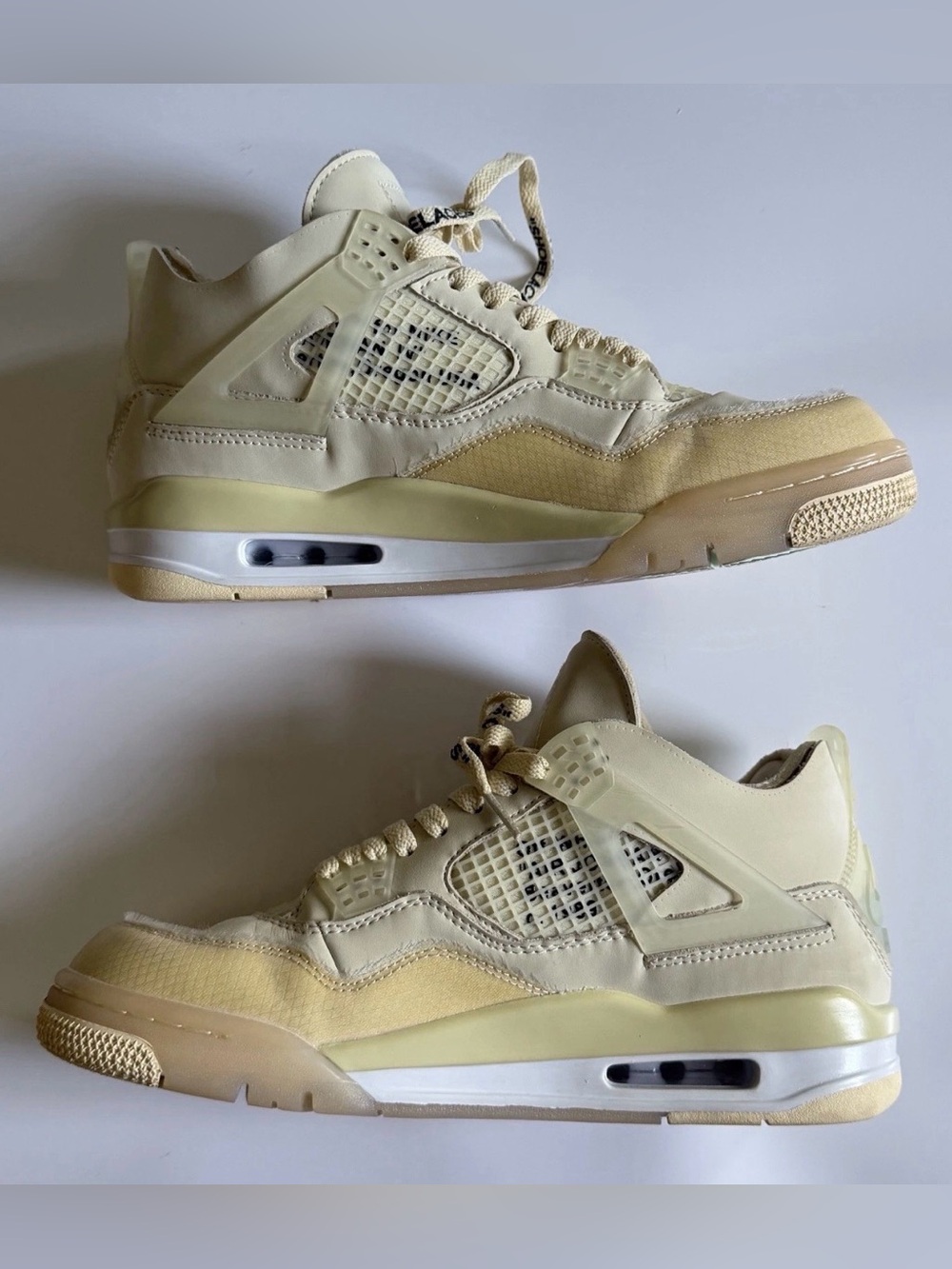Jordan 4 SP x Off-White Sail W - Size 10 - Picture 2 of 6